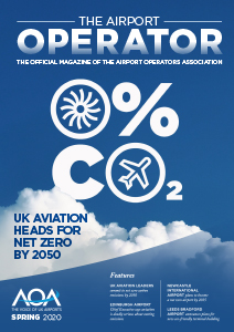 AOA The Airport Operator mag spring 2020 cover